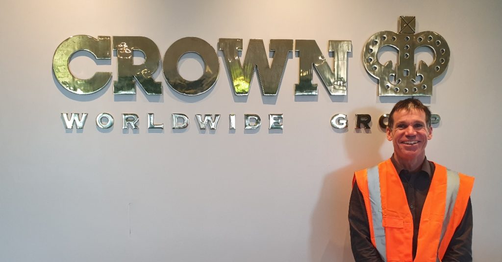 Gerard Robbins | Site H&S Manager | Crown Worldwide