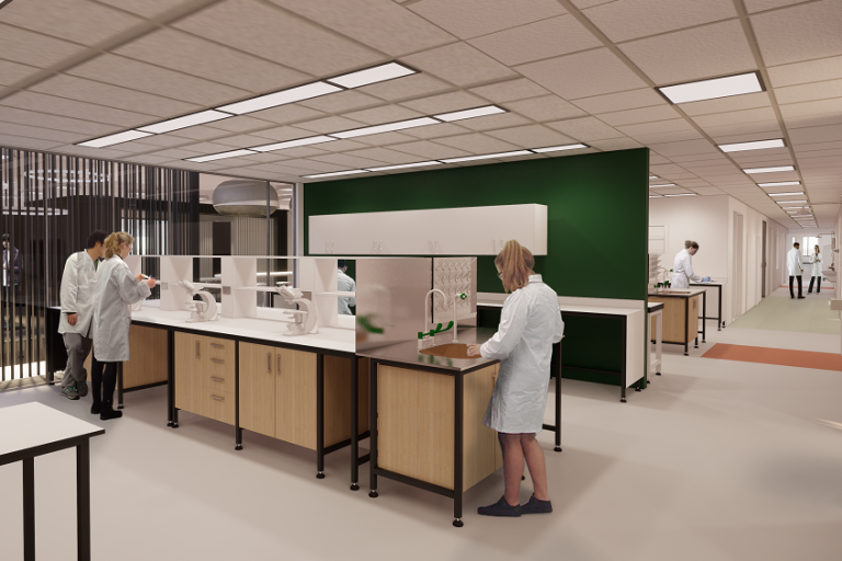 Life Science Lab Lincoln University | Crown Workspace NZ
