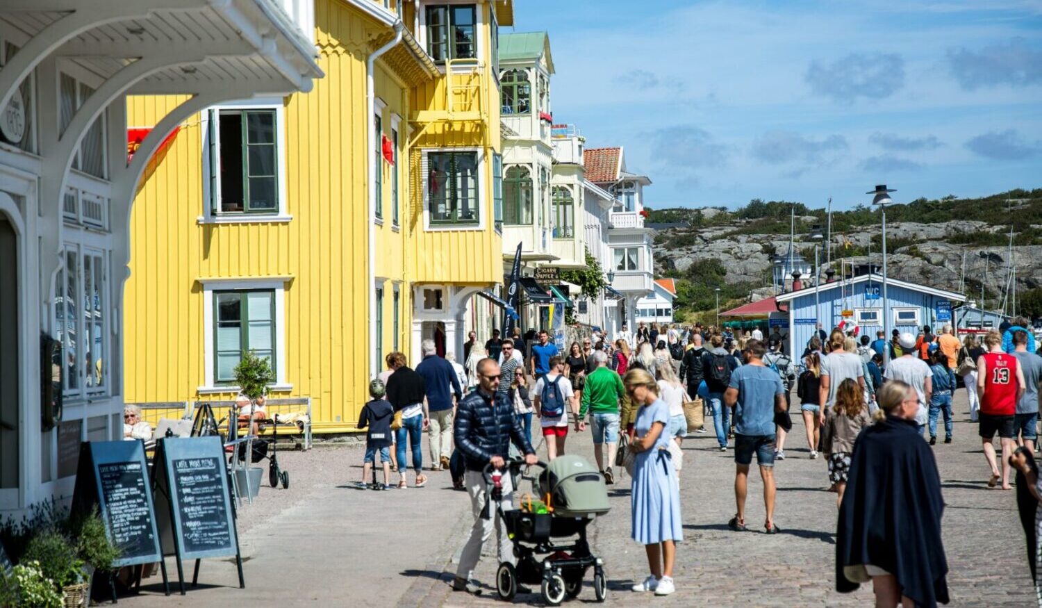 Bohuslan architecture of Marstrand. Photo by Laurent Perren