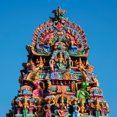 Chennai Sculptured facade of the Kapaleeshwarar Temple, Mylapore, Chennai, Tamil Nadu, India 1