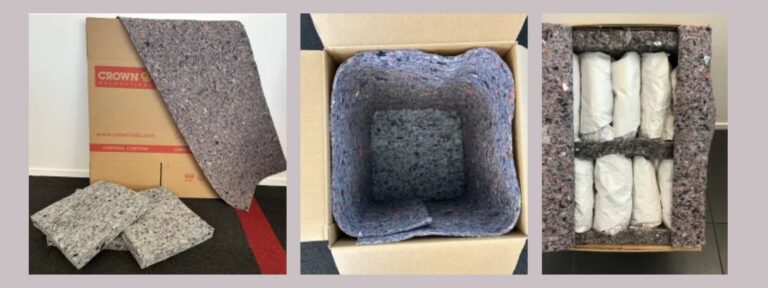 Recyclable Felt Packing Materials | Crown Relocations NZ