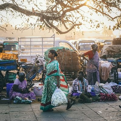 Koyambedu market in Chennai, India. Photo by Prashanth Pinha